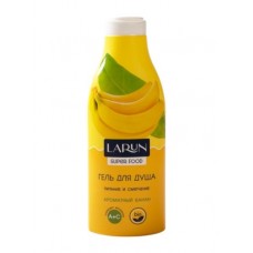 LARUN Superfood Гель для душа Ароматный банан Нежность и питание 400мл